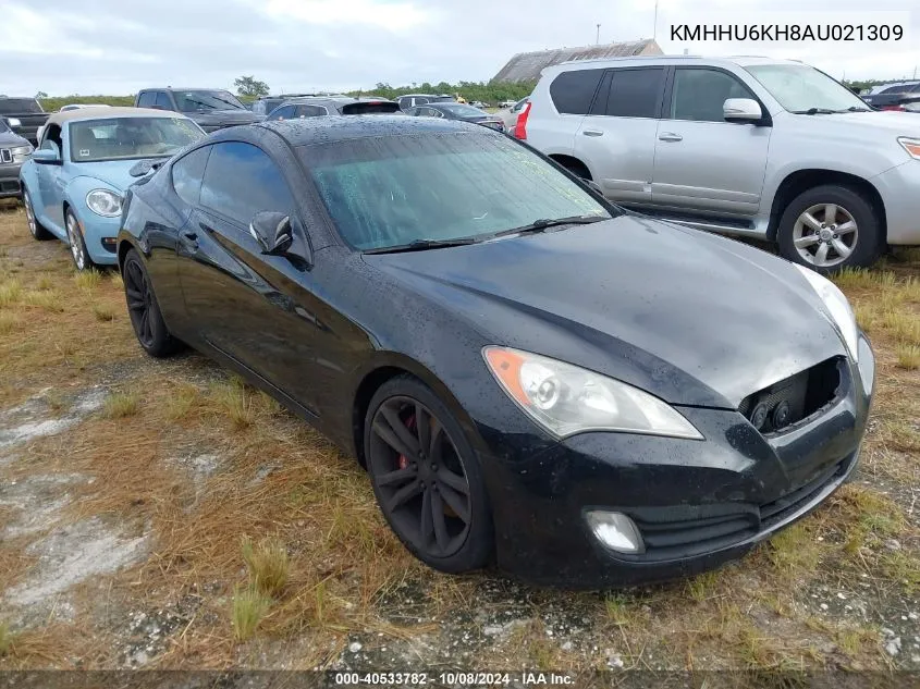 2010 Hyundai Genesis 3.8L VIN: KMHHU6KH8AU021309 Lot: 40533782