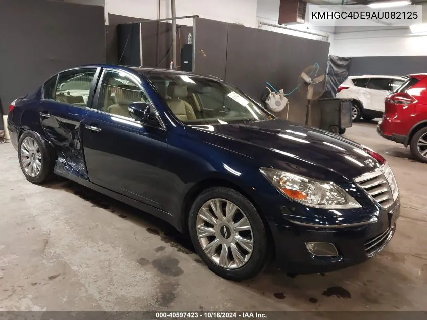 2010 Hyundai Genesis 3.8 VIN: KMHGC4DE9AU082125 Lot: 40597423