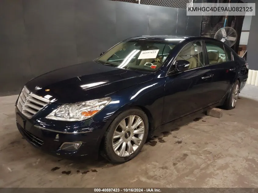 2010 Hyundai Genesis 3.8 VIN: KMHGC4DE9AU082125 Lot: 40597423