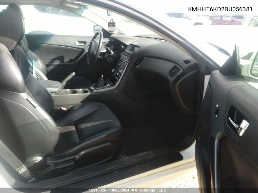 KMHHT6KD2BU056381 2011 Hyundai Genesis 2.0T Premium