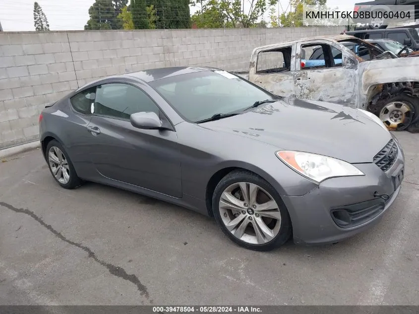 KMHHT6KD8BU060404 2011 Hyundai Genesis 2.0T