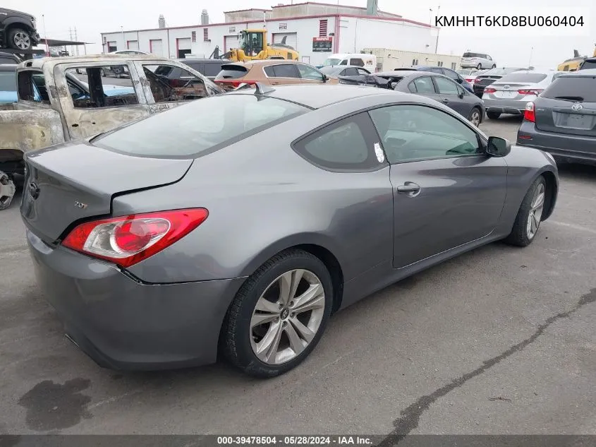 KMHHT6KD8BU060404 2011 Hyundai Genesis 2.0T