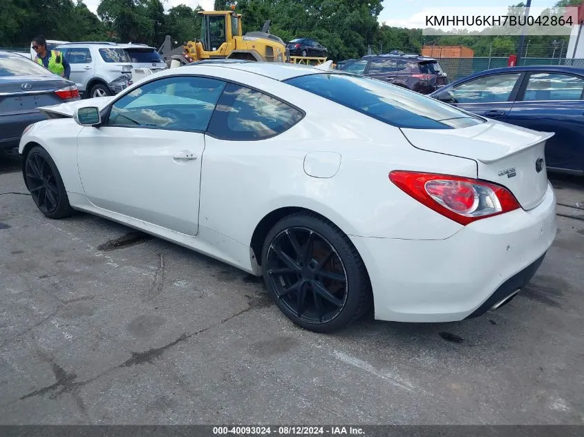 KMHHU6KH7BU042864 2011 Hyundai Genesis 3.8 Grand Touring