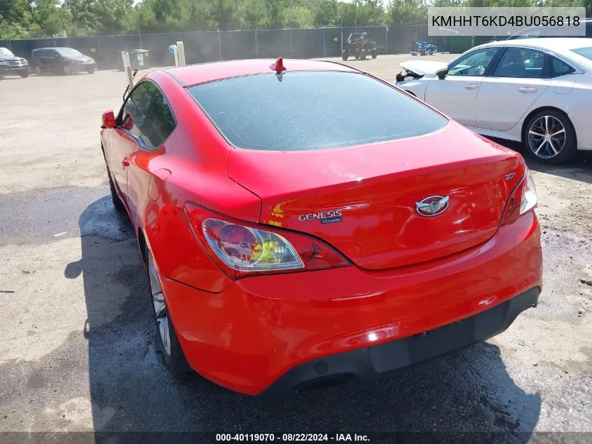 KMHHT6KD4BU056818 2011 Hyundai Genesis 2.0T Premium