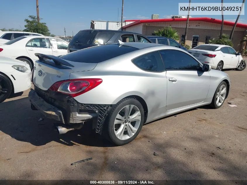 KMHHT6KD9BU049251 2011 Hyundai Genesis 2.0T