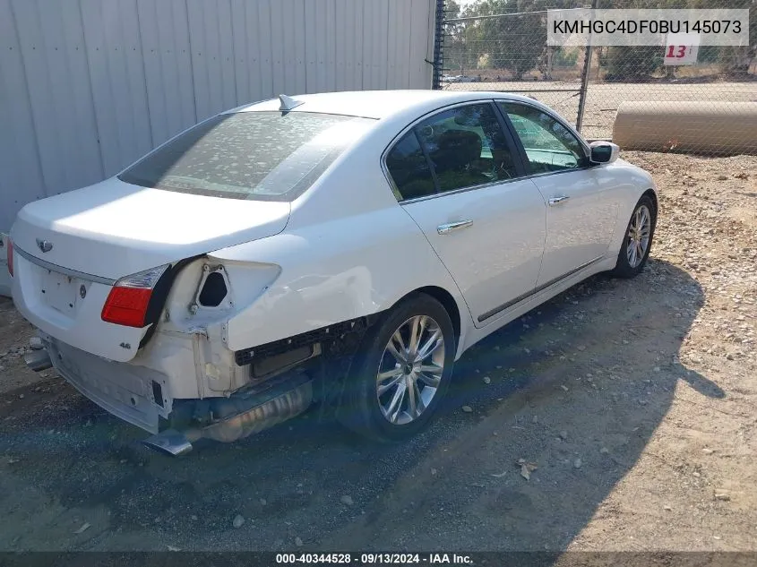 KMHGC4DF0BU145073 2011 Hyundai Genesis 4.6