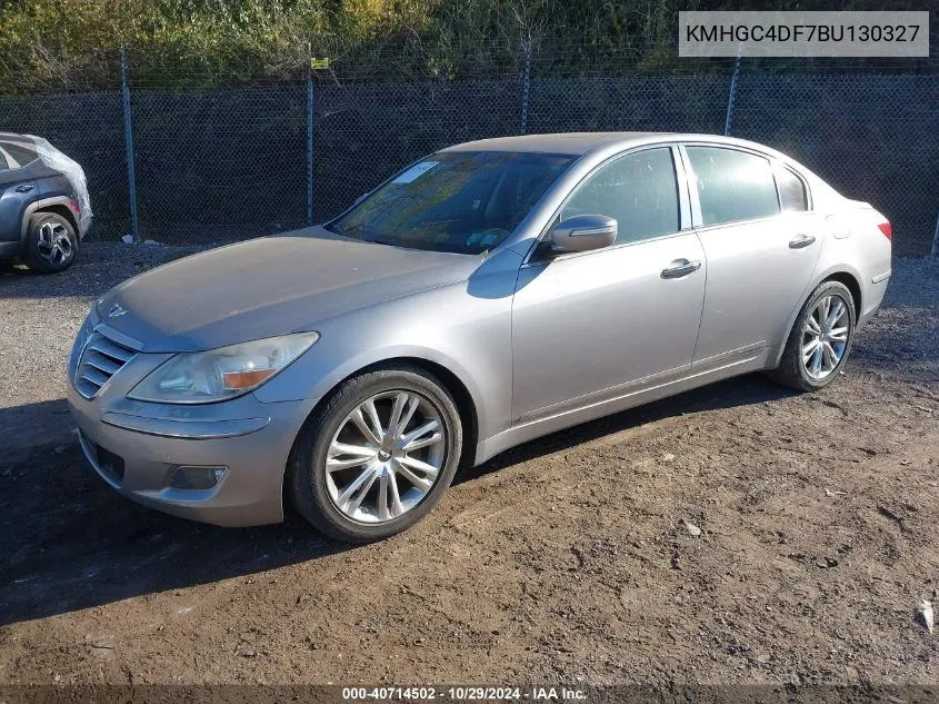 KMHGC4DF7BU130327 2011 Hyundai Genesis 4.6