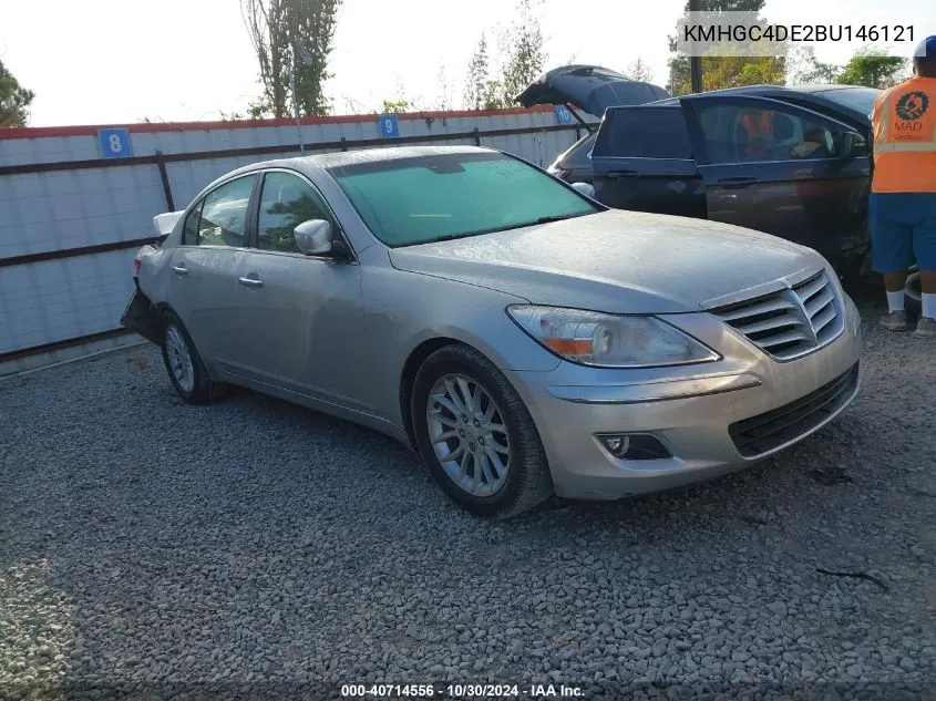 2011 Hyundai Genesis 3.8 VIN: KMHGC4DE2BU146121 Lot: 40714556