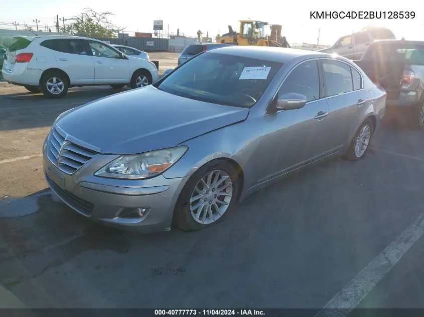 2011 Hyundai Genesis 3.8 VIN: KMHGC4DE2BU128539 Lot: 40777773