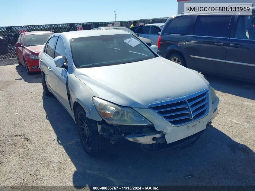 KMHGC4DE8BU133969 2011 Hyundai Genesis 3.8