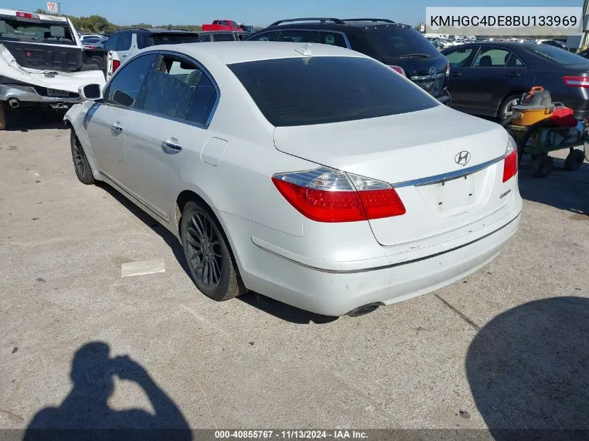 KMHGC4DE8BU133969 2011 Hyundai Genesis 3.8