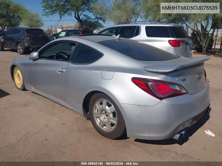 KMHHT6KD5CU075539 2012 Hyundai Genesis 2.0T Premium