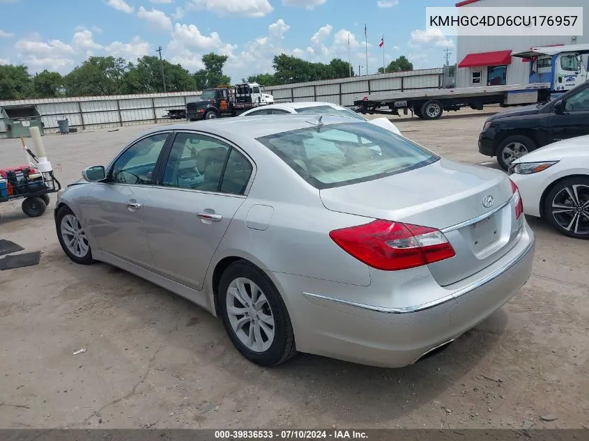 KMHGC4DD6CU176957 2012 Hyundai Genesis 3.8