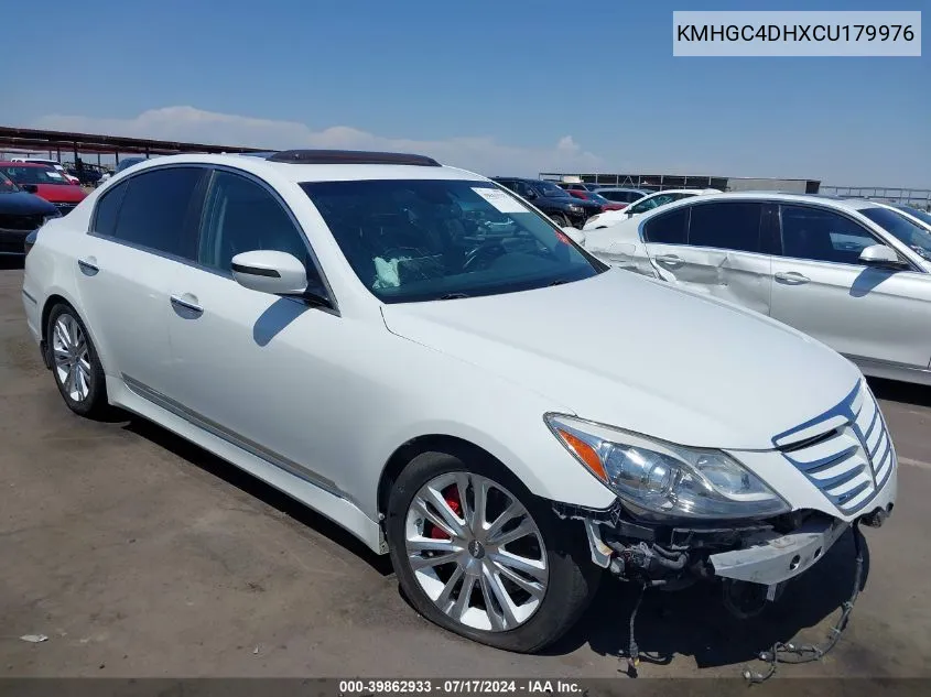 KMHGC4DHXCU179976 2012 Hyundai Genesis 5.0