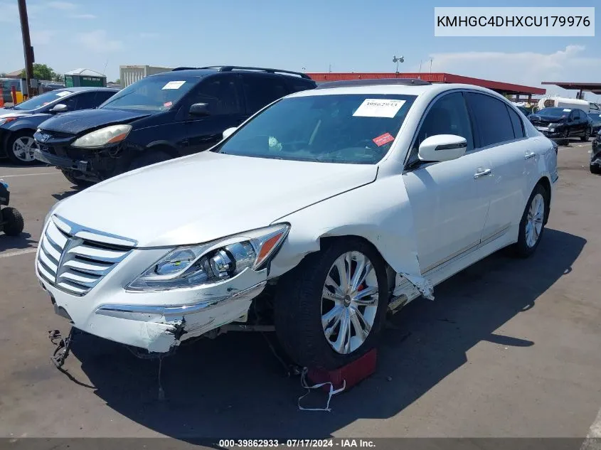 KMHGC4DHXCU179976 2012 Hyundai Genesis 5.0