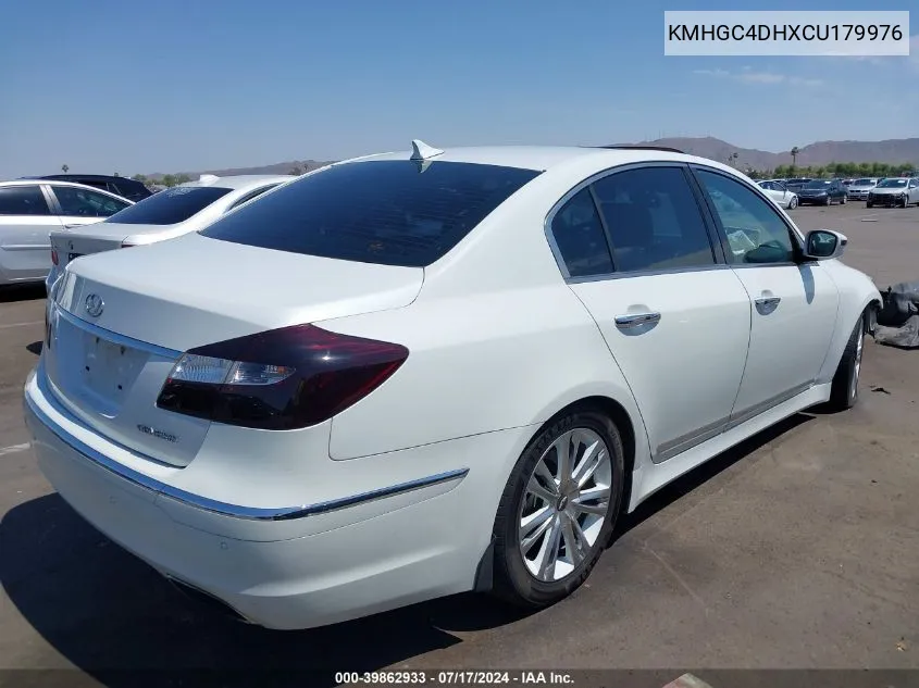 KMHGC4DHXCU179976 2012 Hyundai Genesis 5.0