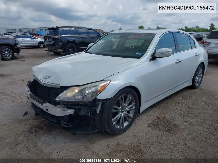 KMHGC4DD9CU166472 2012 Hyundai Genesis 3.8