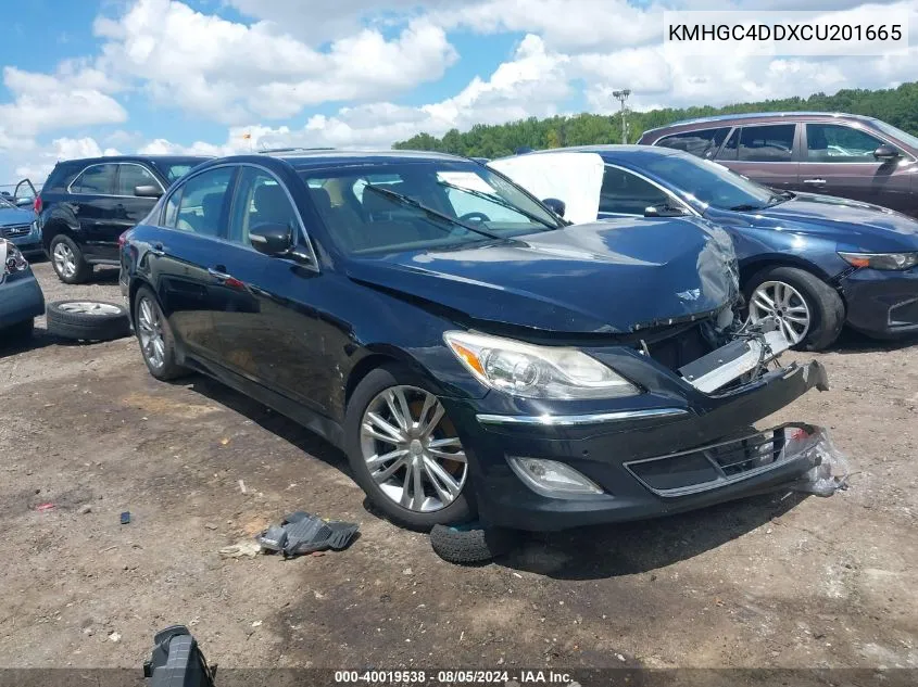 KMHGC4DDXCU201665 2012 Hyundai Genesis 3.8