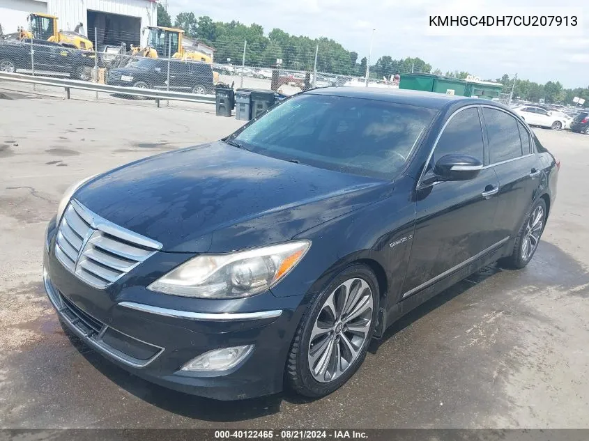 2012 Hyundai Genesis 5.0 R-Spec VIN: KMHGC4DH7CU207913 Lot: 40122465