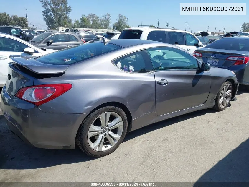 KMHHT6KD9CU072031 2012 Hyundai Genesis 2.0T