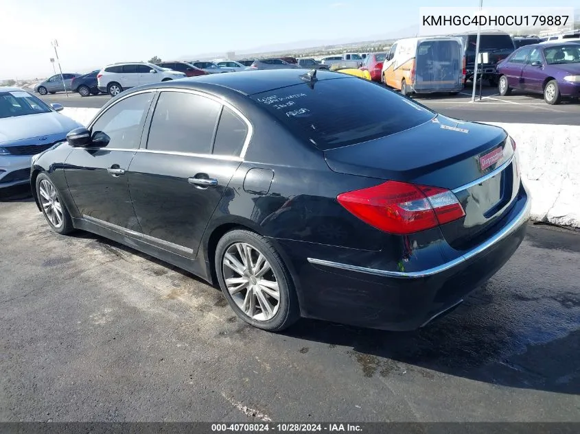 KMHGC4DH0CU179887 2012 Hyundai Genesis 5.0