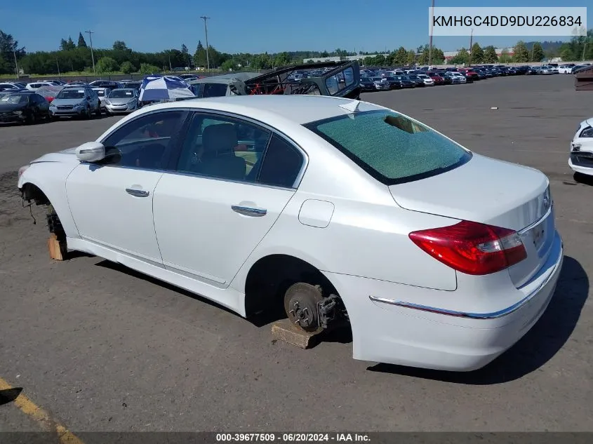 KMHGC4DD9DU226834 2013 Hyundai Genesis 3.8