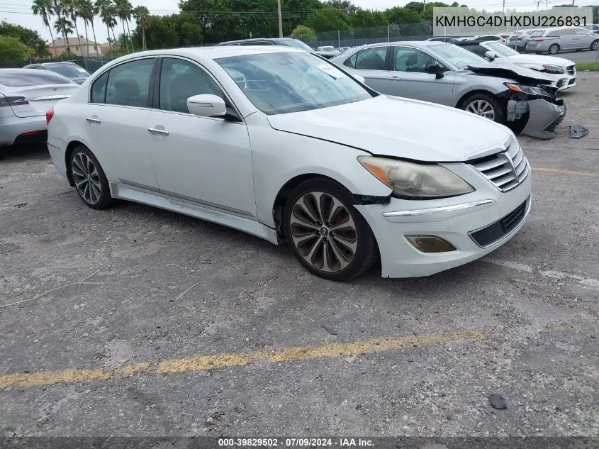 2013 Hyundai Genesis 5.0 R-Spec VIN: KMHGC4DHXDU226831 Lot: 39829502