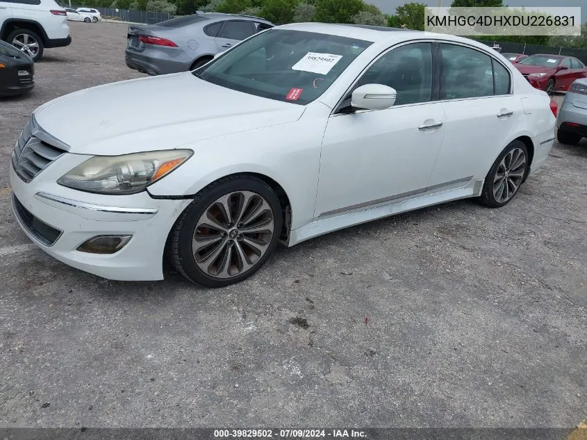 2013 Hyundai Genesis 5.0 R-Spec VIN: KMHGC4DHXDU226831 Lot: 39829502