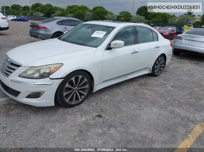 2013 Hyundai Genesis 5.0 R-Spec VIN: KMHGC4DHXDU226831 Lot: 39829502