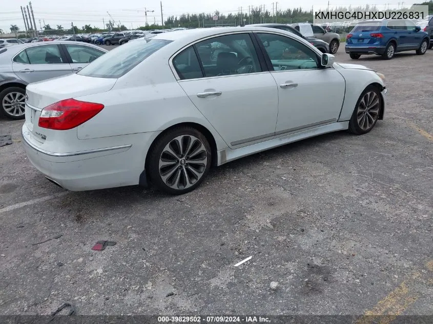 2013 Hyundai Genesis 5.0 R-Spec VIN: KMHGC4DHXDU226831 Lot: 39829502