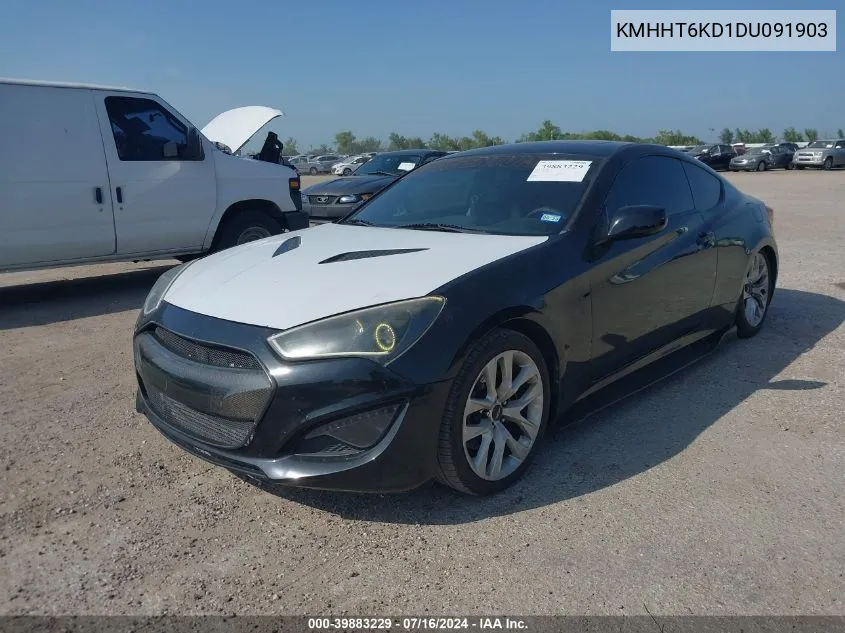 KMHHT6KD1DU091903 2013 Hyundai Genesis 2.0T Premium