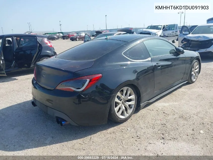 KMHHT6KD1DU091903 2013 Hyundai Genesis 2.0T Premium