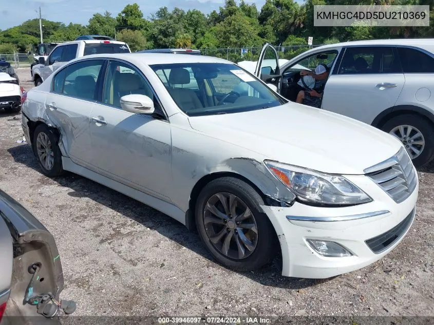 KMHGC4DD5DU210369 2013 Hyundai Genesis 3.8