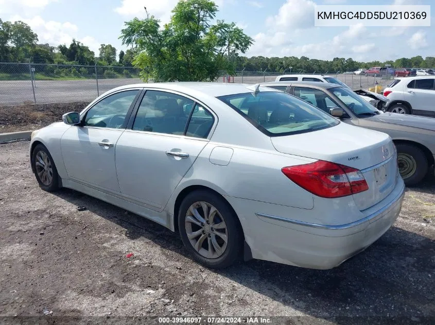 KMHGC4DD5DU210369 2013 Hyundai Genesis 3.8