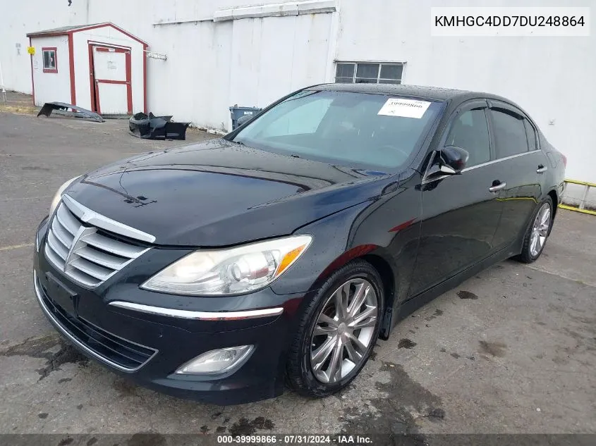 KMHGC4DD7DU248864 2013 Hyundai Genesis 3.8