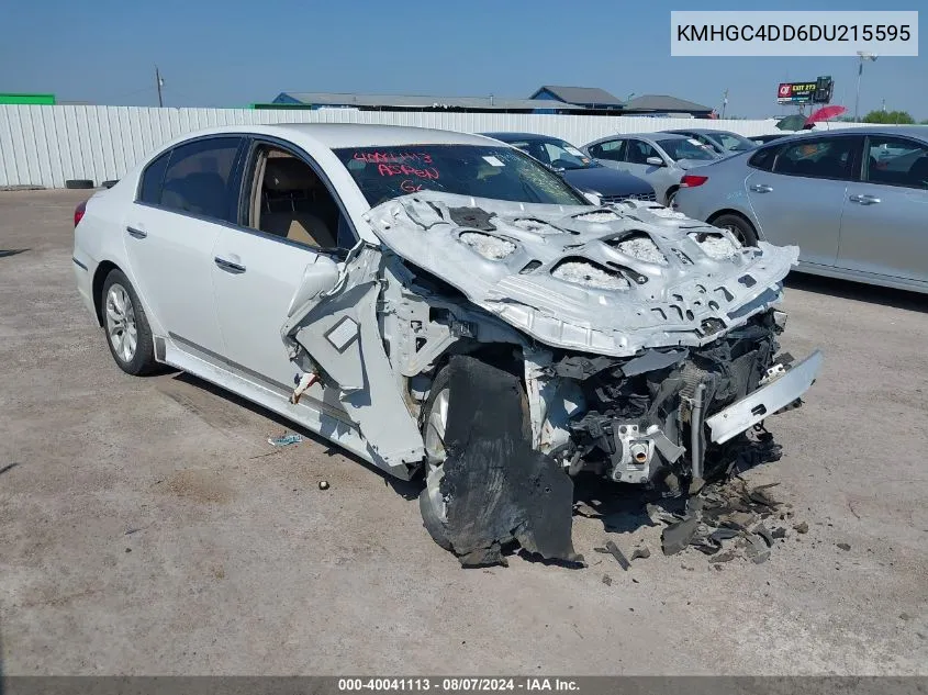 KMHGC4DD6DU215595 2013 Hyundai Genesis 3.8