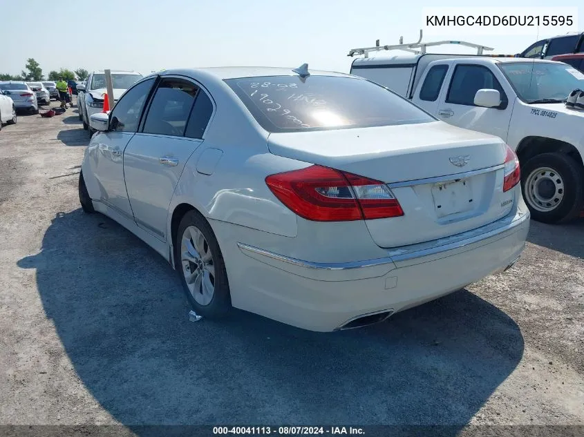 KMHGC4DD6DU215595 2013 Hyundai Genesis 3.8