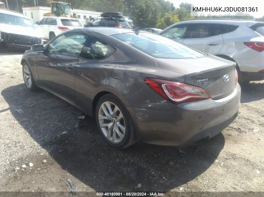 KMHHU6KJ3DU081361 2013 Hyundai Genesis 3.8 Grand Touring