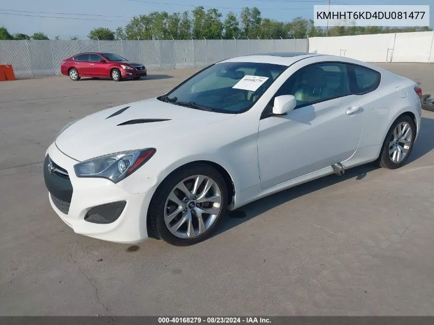 KMHHT6KD4DU081477 2013 Hyundai Genesis 2.0T Premium