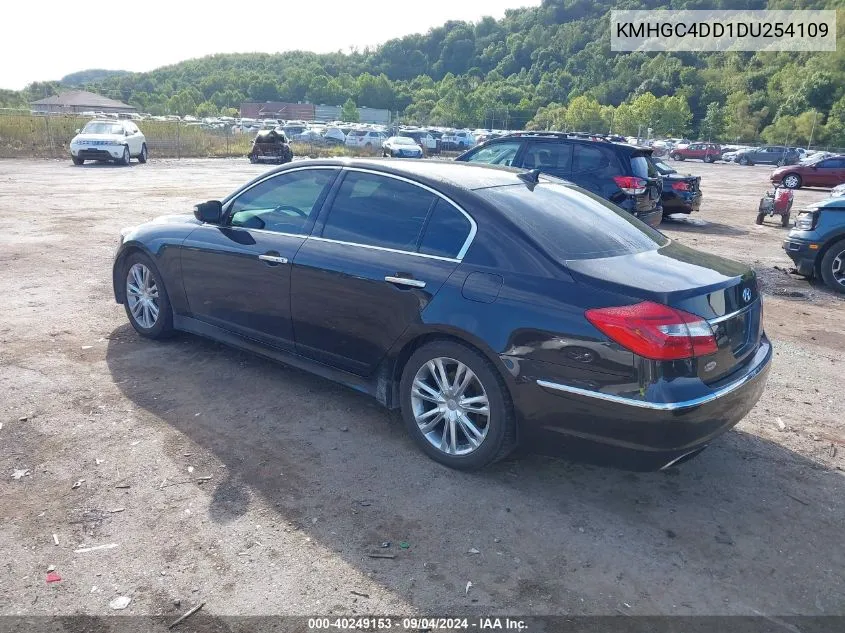 2013 Hyundai Genesis 3.8 VIN: KMHGC4DD1DU254109 Lot: 40249153