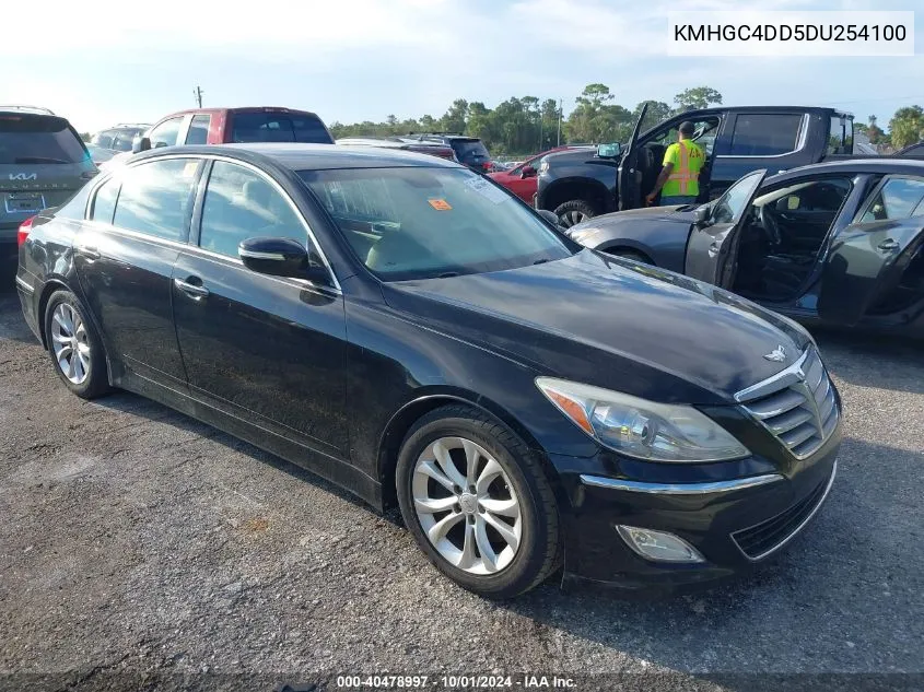 2013 Hyundai Genesis 3.8 VIN: KMHGC4DD5DU254100 Lot: 40478997