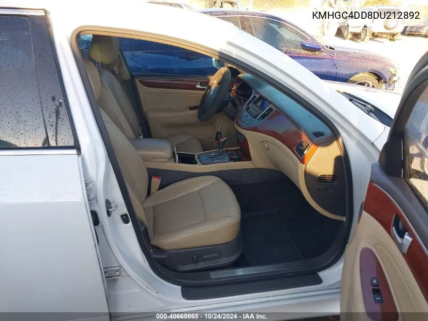 KMHGC4DD8DU212892 2013 Hyundai Genesis 3.8