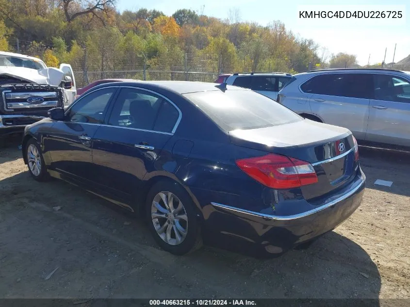 KMHGC4DD4DU226725 2013 Hyundai Genesis 3.8