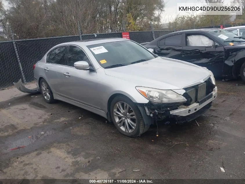 2013 Hyundai Genesis 3.8 VIN: KMHGC4DD9DU256206 Lot: 40726187