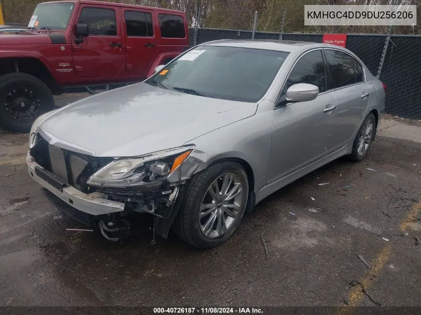 2013 Hyundai Genesis 3.8 VIN: KMHGC4DD9DU256206 Lot: 40726187