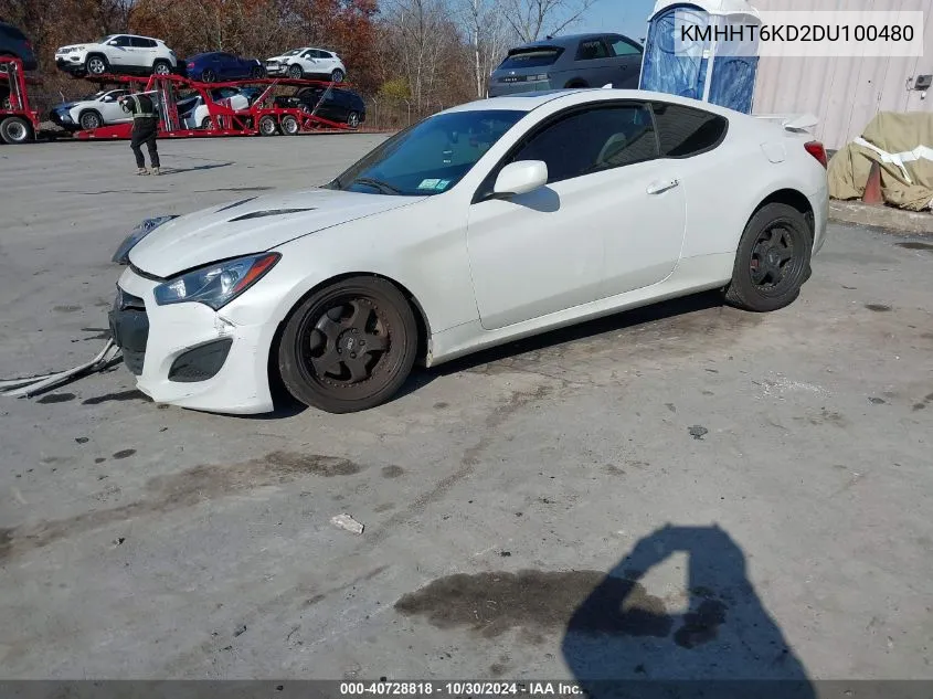 KMHHT6KD2DU100480 2013 Hyundai Genesis 2.0T Premium