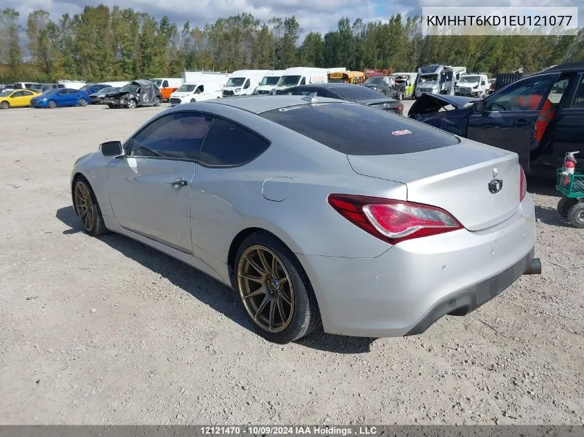 KMHHT6KD1EU121077 2014 Hyundai Genesis