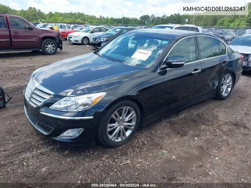 KMHGC4DD0EU263241 2014 Hyundai Genesis 3.8