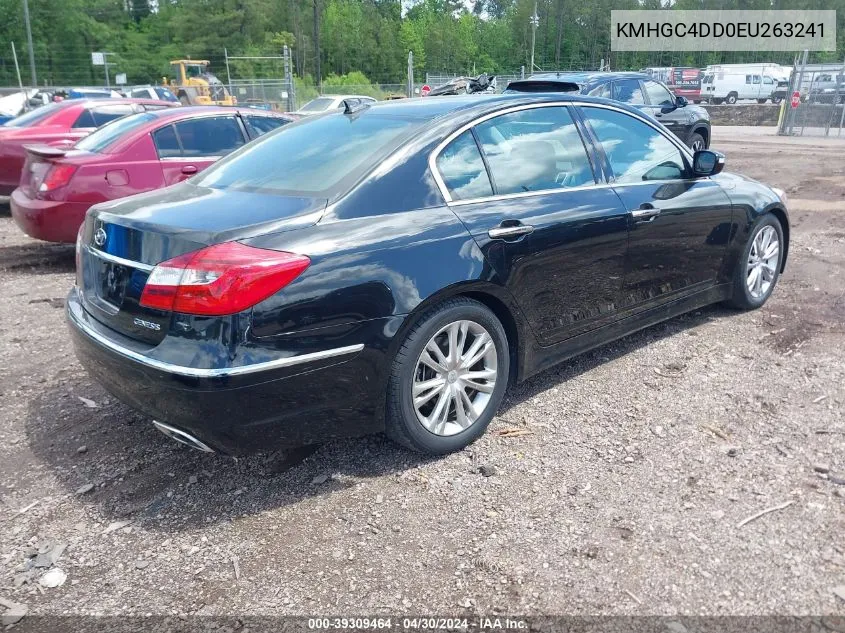 KMHGC4DD0EU263241 2014 Hyundai Genesis 3.8