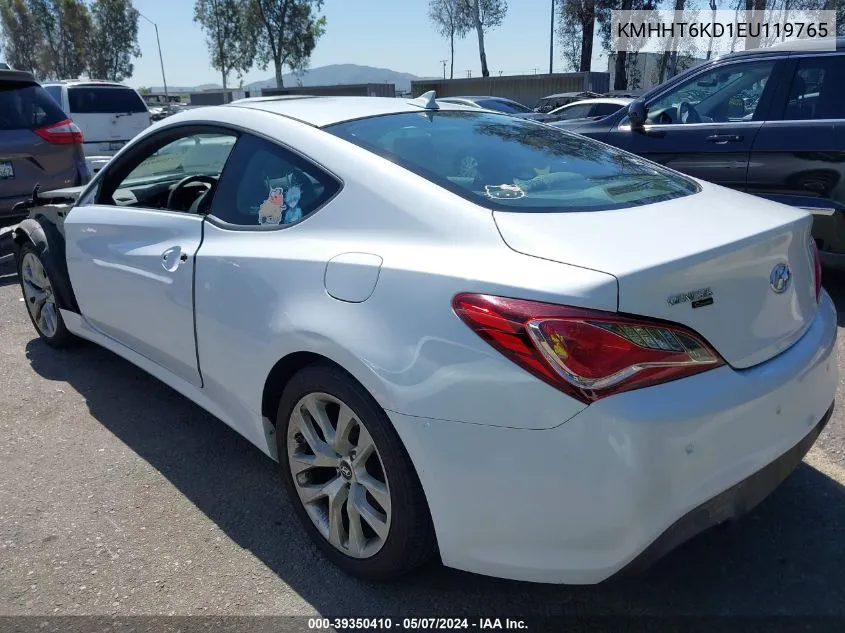 KMHHT6KD1EU119765 2014 Hyundai Genesis 2.0T Premium